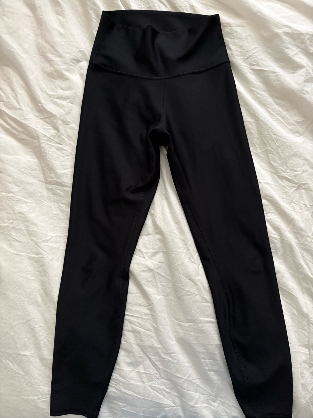Alo High-Waist Airlift 7/8 Black Leggings - Picture 6 of 8